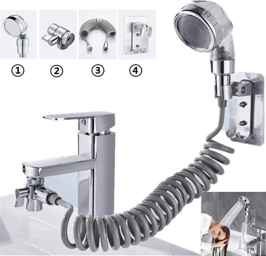 Juego de ducha de lavabo